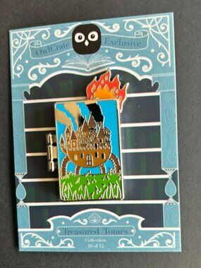 OwlCrate Treasured Tomes Pin - Howl's Moving Castle